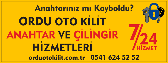 Ordu Oto Kilit & Çilingir